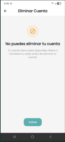 Paso 3b: Asegúrate de no tener saldo ni boletos activos