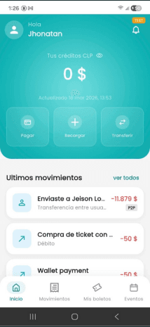 Paso 3a: Asegúrate de no tener saldo ni boletos activos
